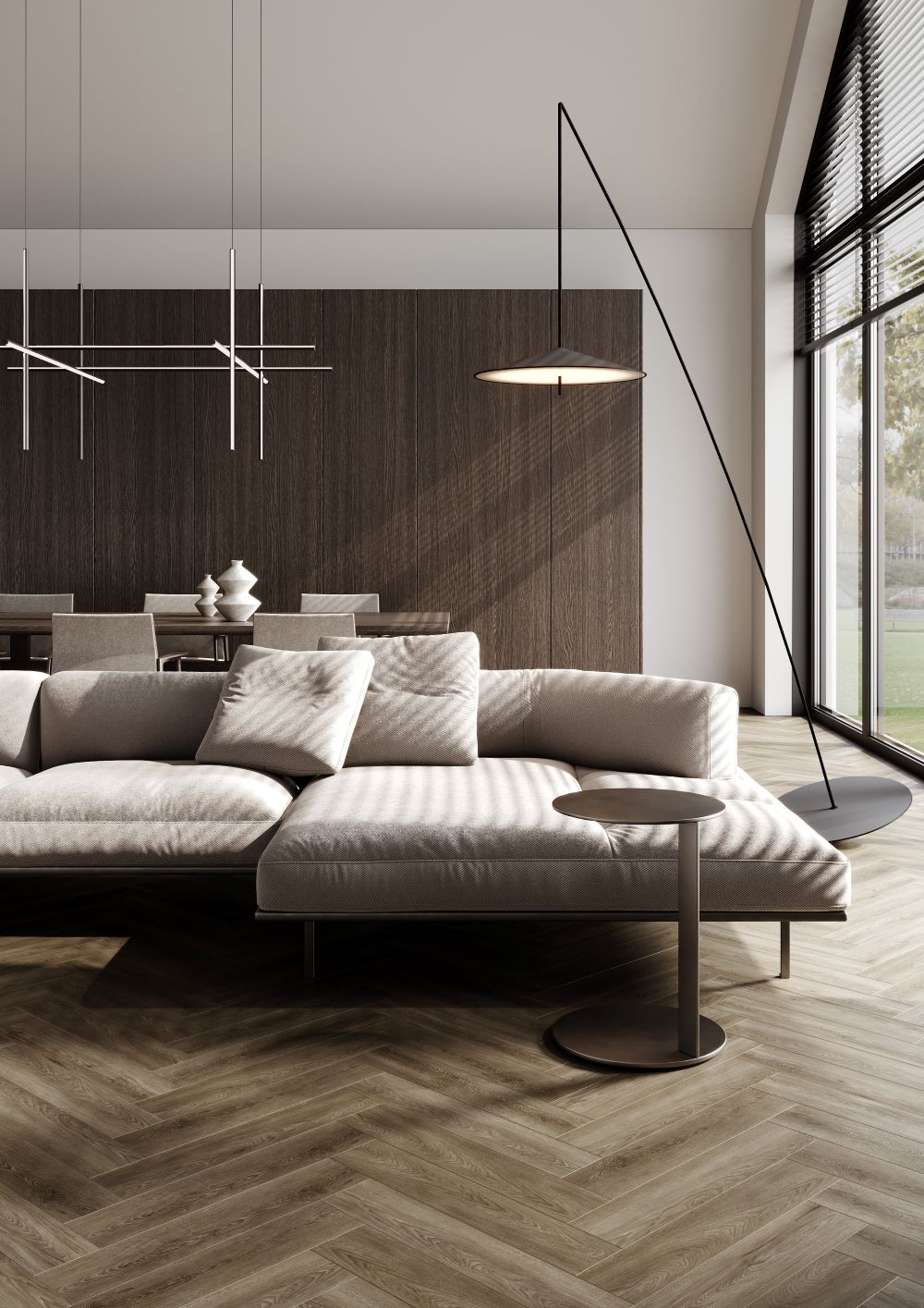 Кварц-виниловый ламинат Fargo Bevel Parquet 33-6191-7 Дуб Тихуана