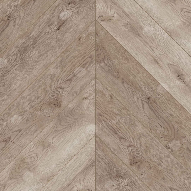 Кварц-виниловая плитка Alpine Floor Eco 18-21 Гикори Chevron
