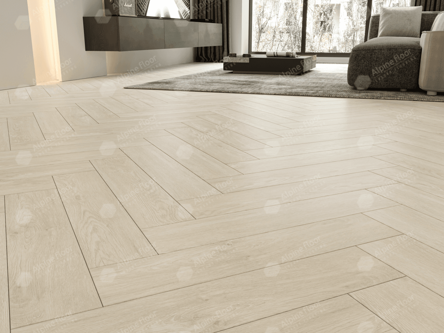 Кварц-виниловая плитка Alpine Floor Дуб Адара Eco 13-14