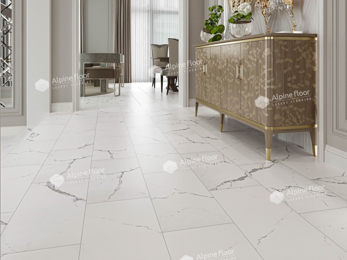 Кварц-виниловая плитка Alpine Floor Гранд Каньон Eco 4-22