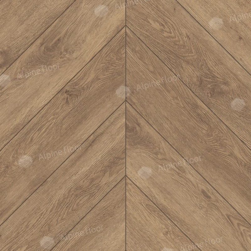 Кварц-виниловая плитка Alpine Floor Eco 18-10 Гевуина Chevron