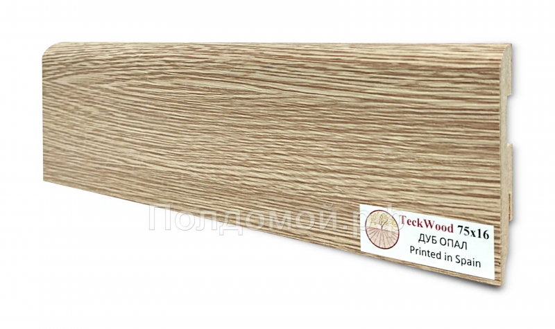 Плинтус МДФ Teckwood Дуб Опал