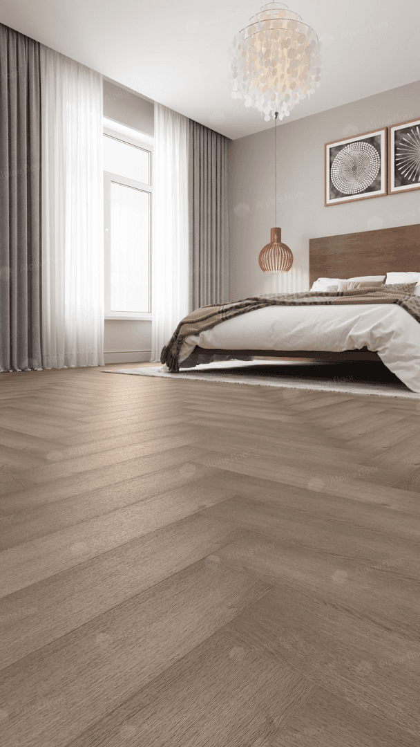 Кварц-виниловая плитка Alpine Floor Eco 19-7 Дуб Насыщенный