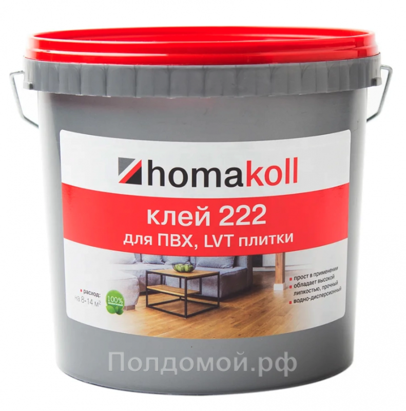 Морозостойкий Клей Для Пвх Homakoll 222 12кг
