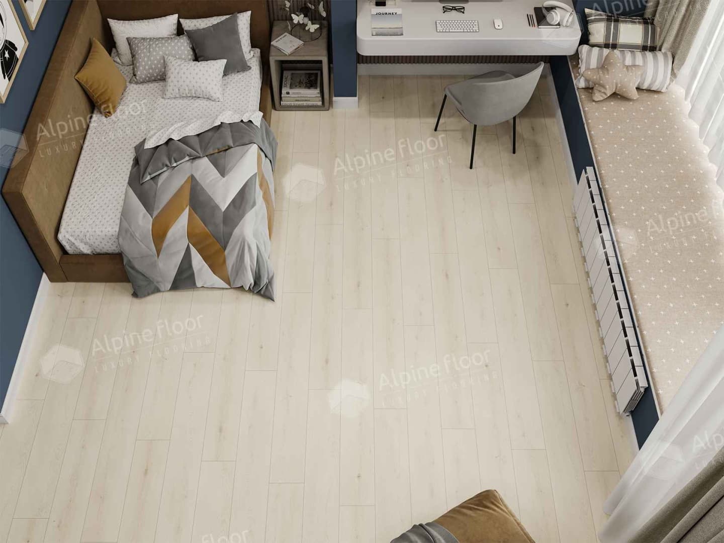 Виниловая плитка Alpine Floor Eco 11-2502 Гиперион