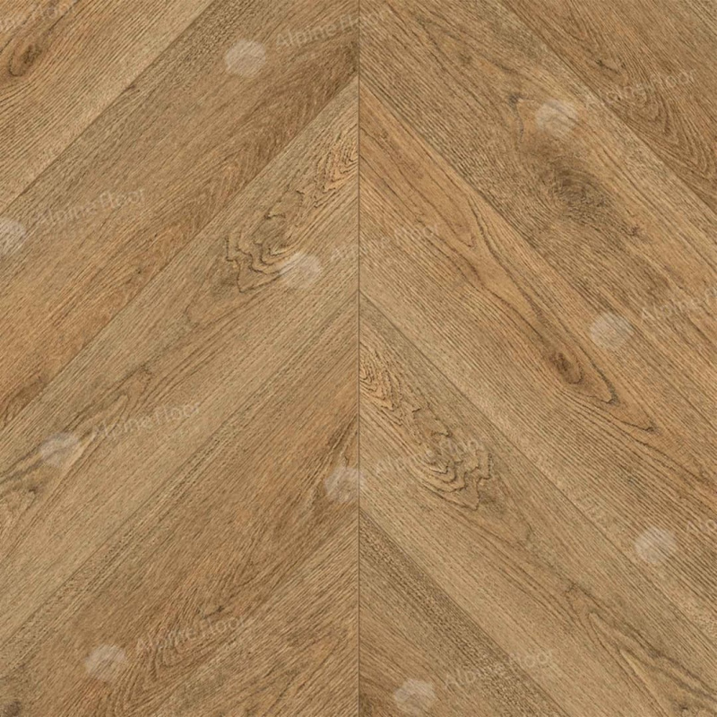 Кварц-виниловая плитка Alpine Floor Eco 18-15 Дуб Буна Chevron