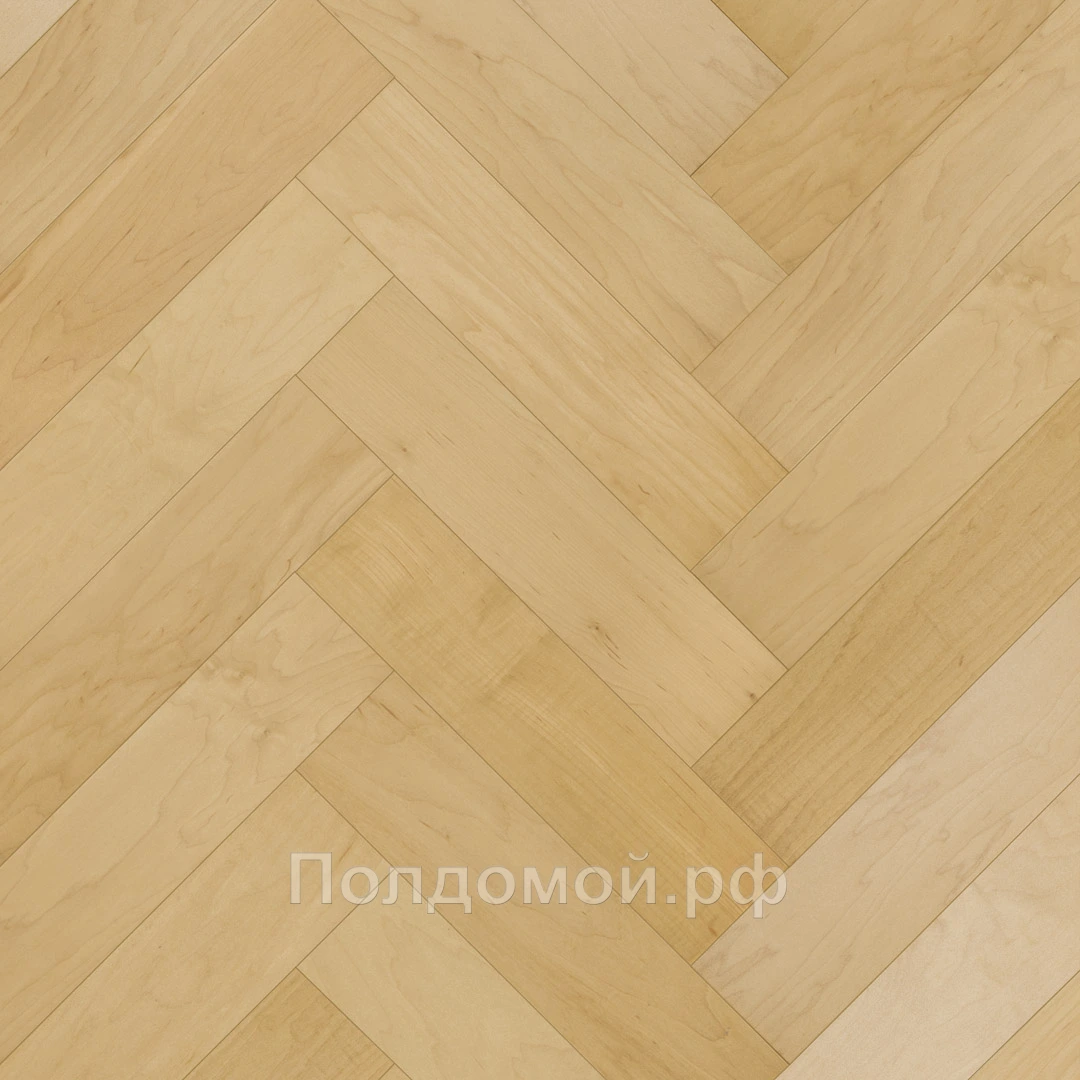 Кварц-виниловый паркет Quartz Parquet 44-400-61 Клён Американский Глянец