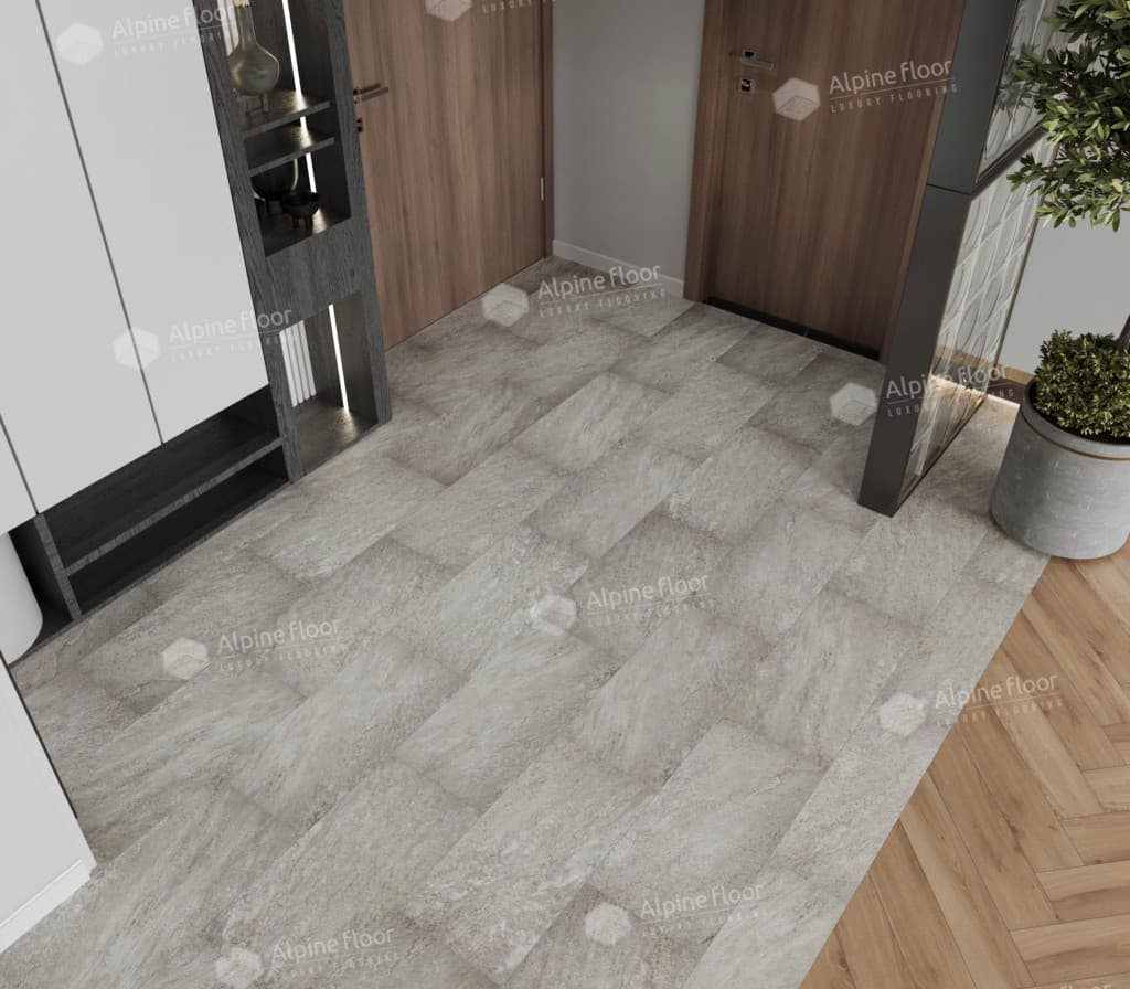 Кварц-виниловая плитка Alpine Floor Шеффилд Eco 4-13