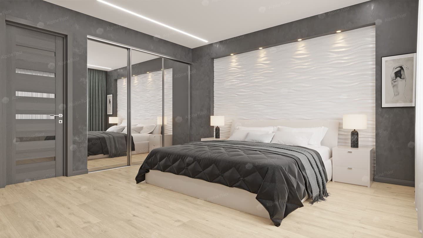 Кварц-виниловая плитка Alpine Floor Eco 106-2 Mc Дуб Ваниль
