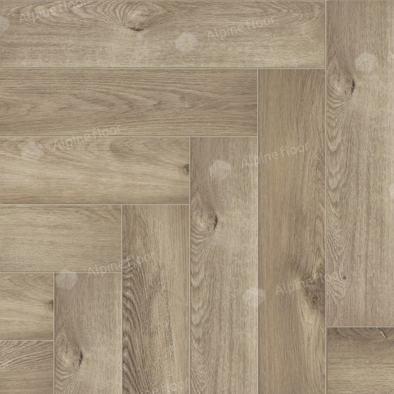 Виниловая плитка Alpine Floor Есо 16-5 Дуб Натуральный Отбеленный