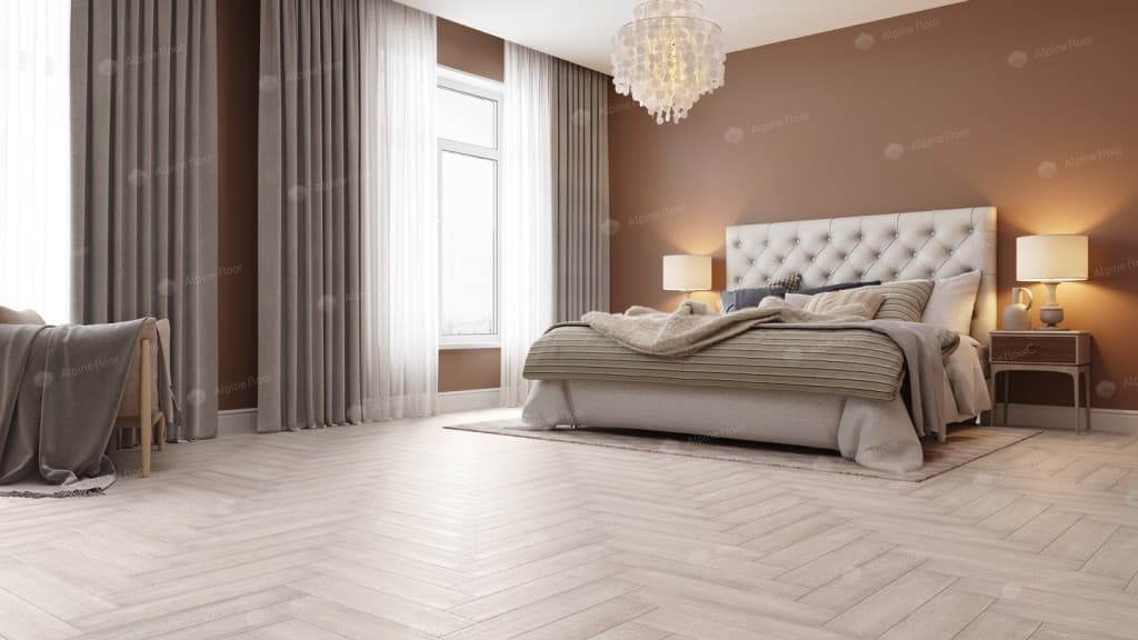 Виниловая плитка Alpine Floor Есо 16-9 Голубой Лес