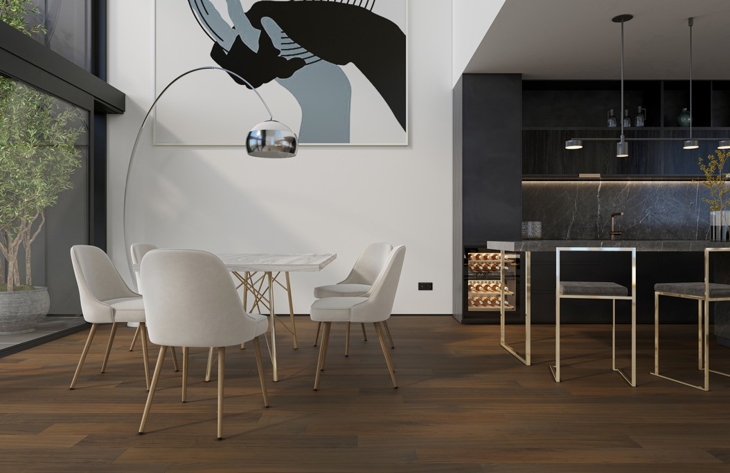 Кварц-виниловый паркет Quartz Parquet 7-400-29 Орех Американский