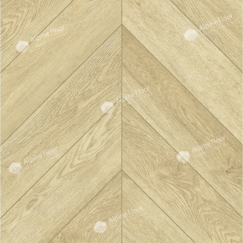 Кварц-виниловая плитка Alpine Floor Eco 18-2 Дуб Ваниль Селект Chevron