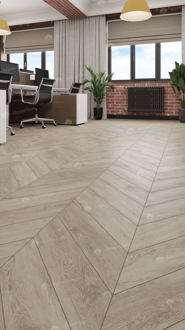 Виниловая плитка Alpine Floor Eco 20-11 Карите Chevron