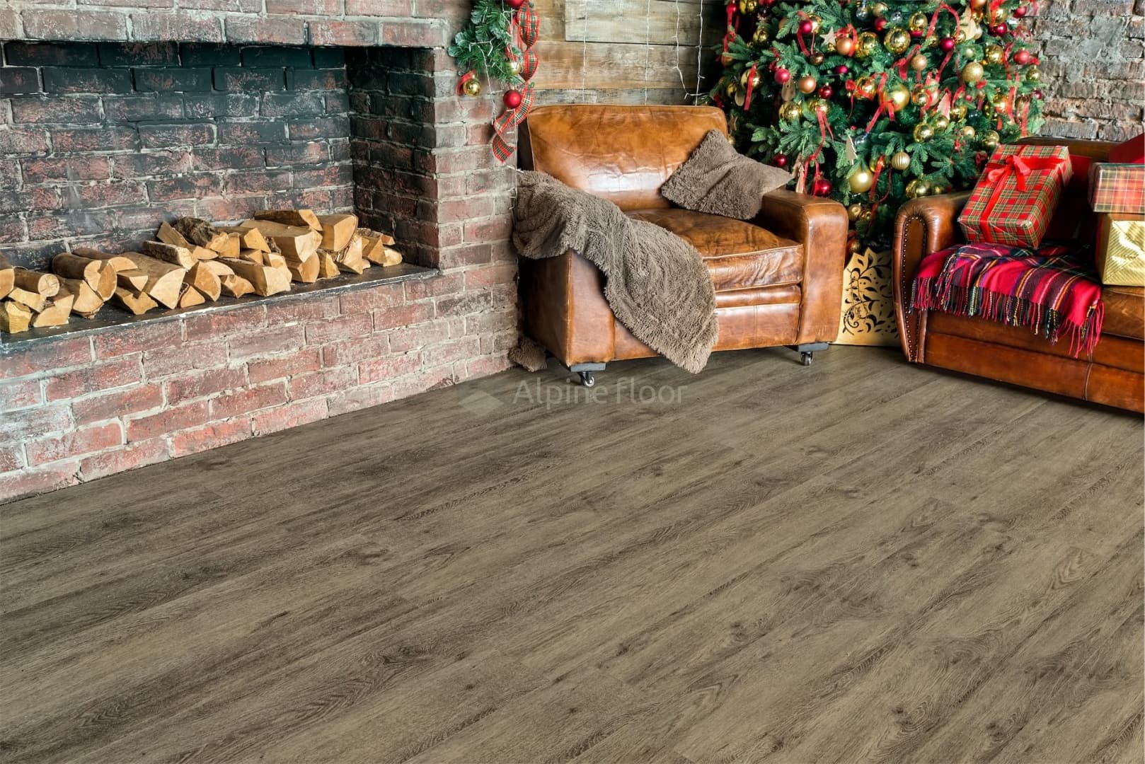Кварц-виниловая плитка Alpine Floor Есо 11-801 Венге Грей