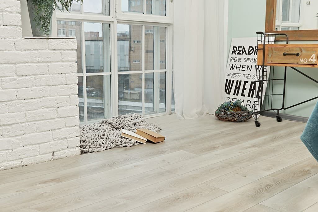 Кварц-виниловая плитка Alpine Floor Дуб Белая Ночь Eco 7-2 Aba