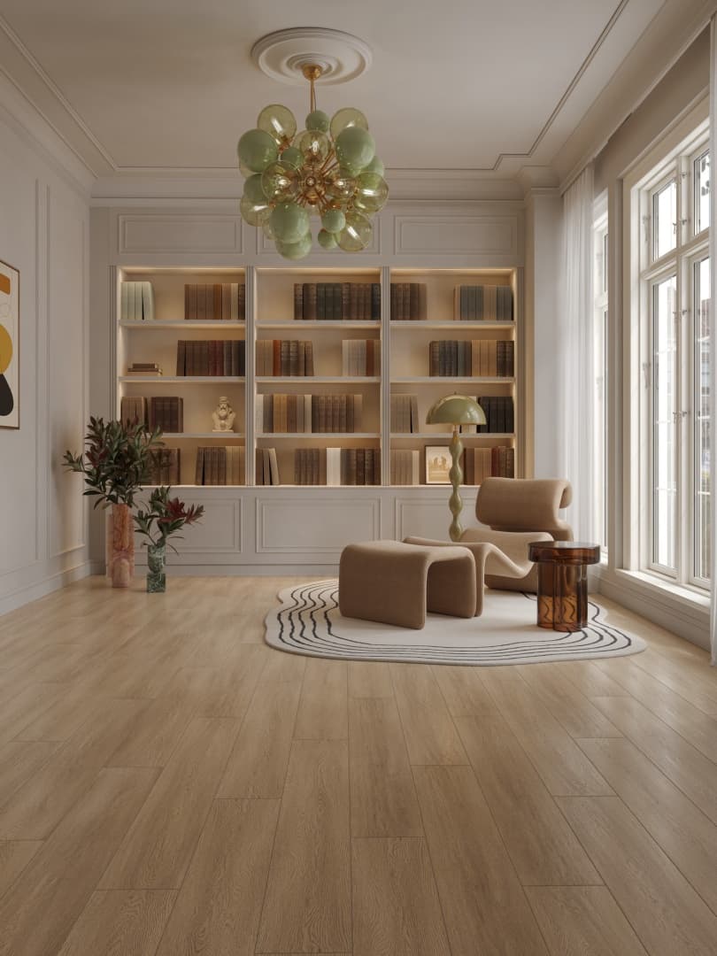 Кварц-виниловая плитка Alpine Floor Туманный Лес Eco 9-4