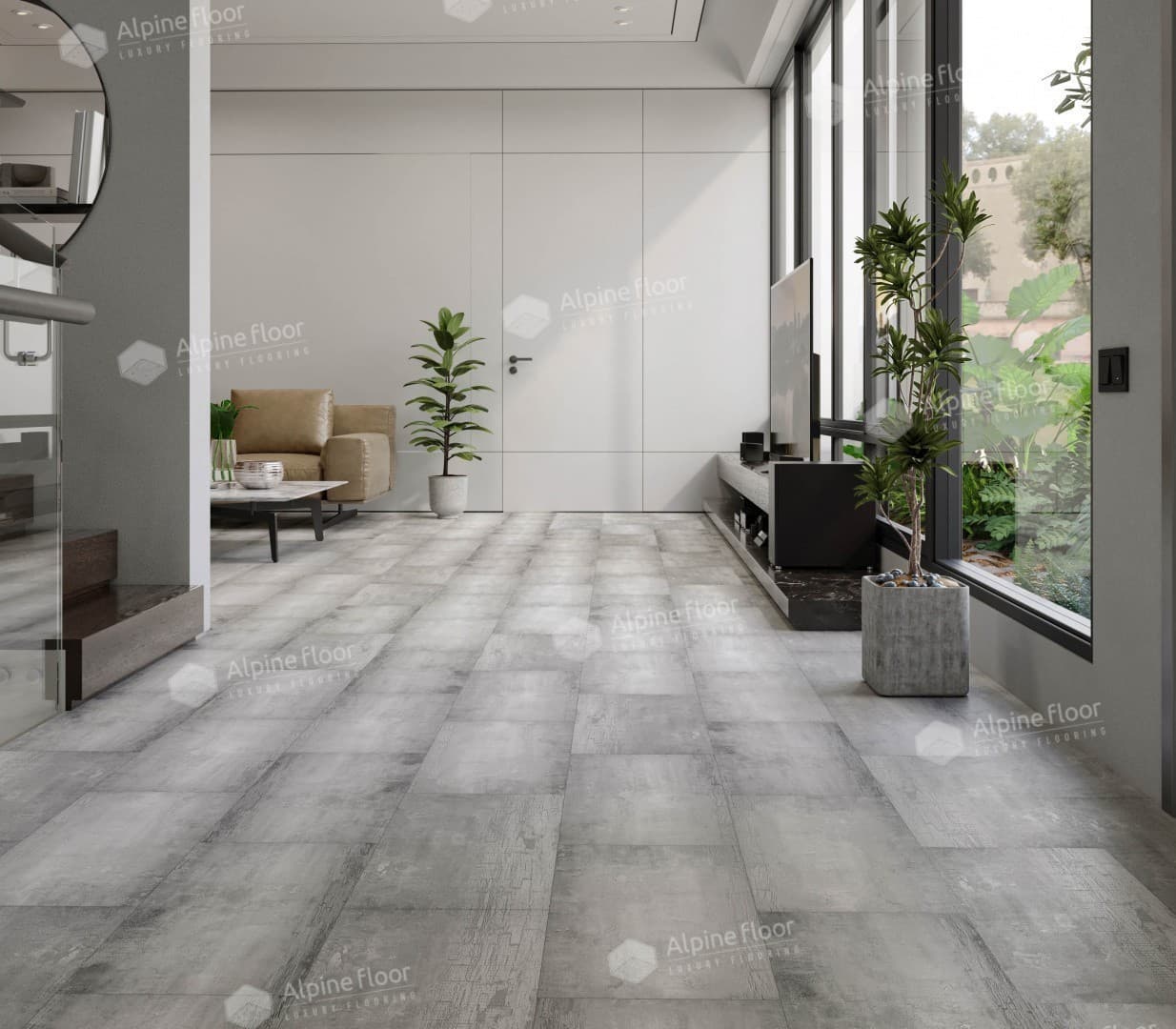 Кварц-виниловая плитка Alpine Floor Корнуолл Eco 4-10