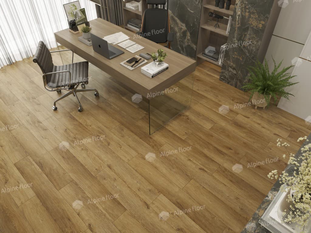 Виниловая плитка Alpine Floor Дуб Цейлонский Eco 5-30
