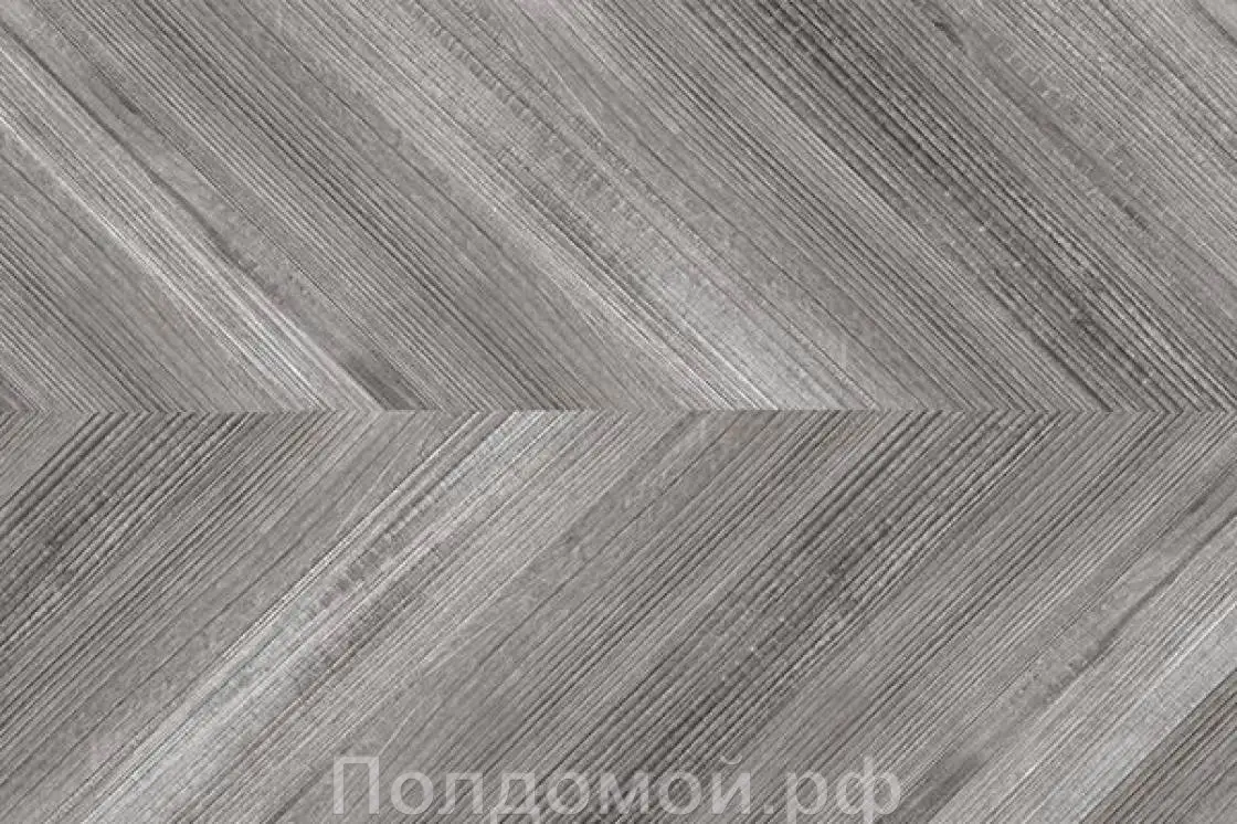 Замковое пробковое покрытие с фотопечатью Corkstyle Chevron Silver