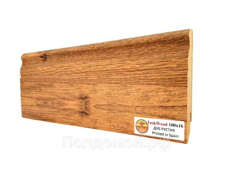 Плинтус МДФ Teckwood Дуб Рустик (Oak Rustic)