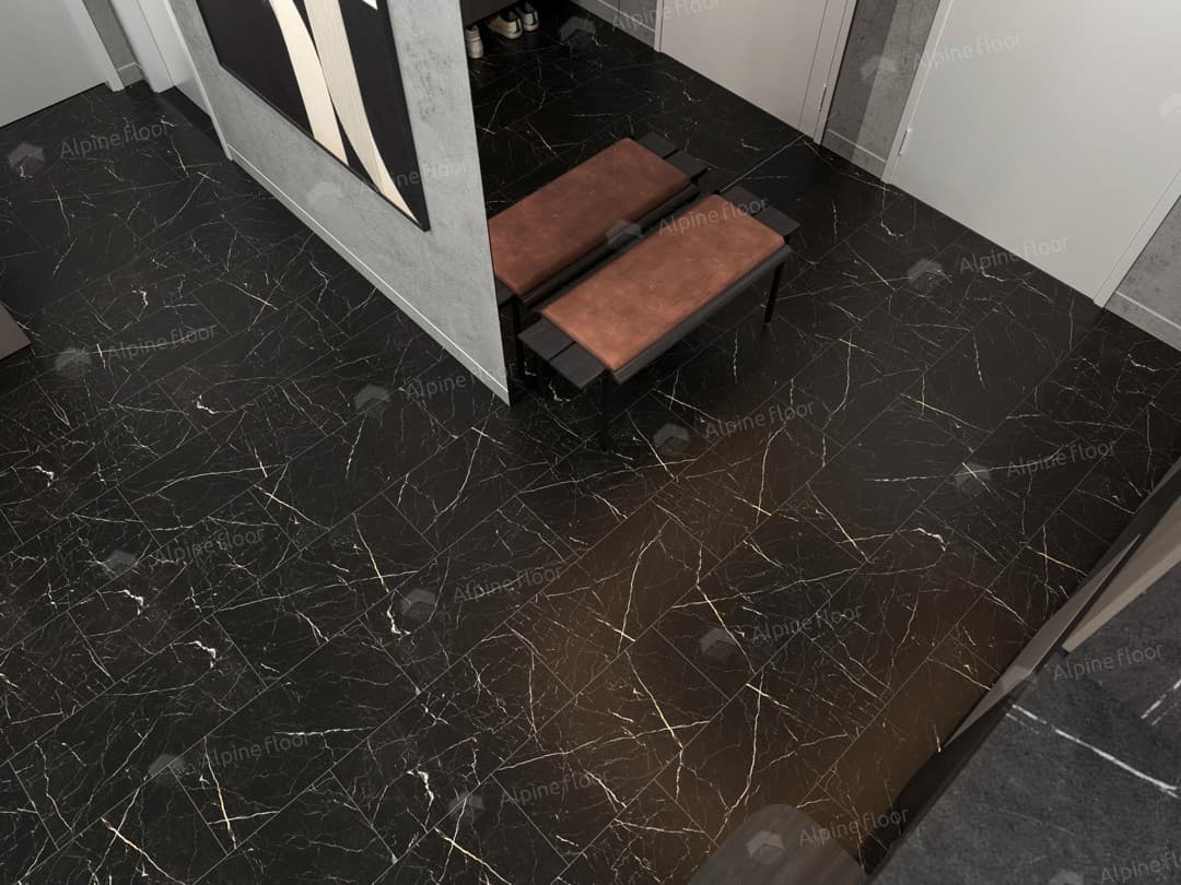 Кварц-виниловая плитка Alpine Floor Неро Eco 4-27