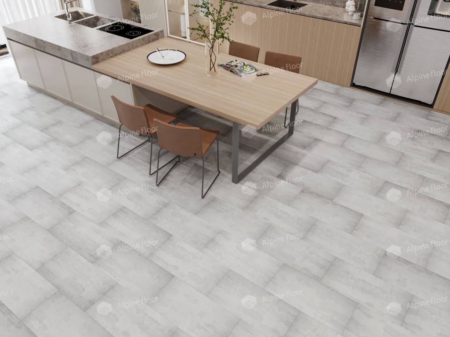 Виниловая плитка Alpine Floor Есо 15-6 Самерсет