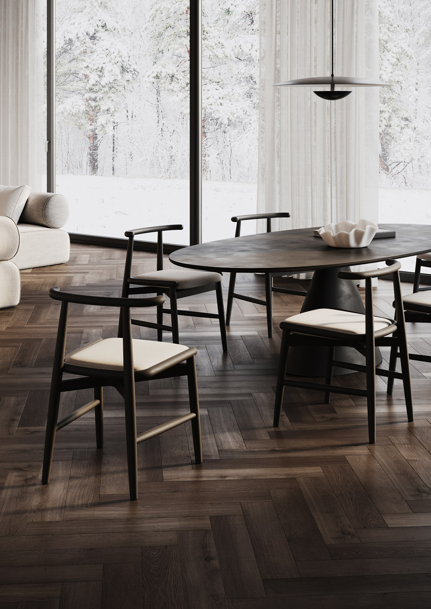 Кварц-виниловый ламинат Fargo Bevel Parquet 33-653-19 Дуб Стамбул