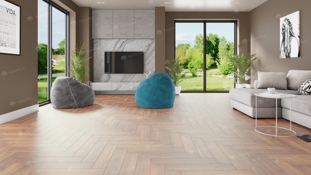 Виниловая плитка Alpine Floorесо 16-2 Дуб Royal