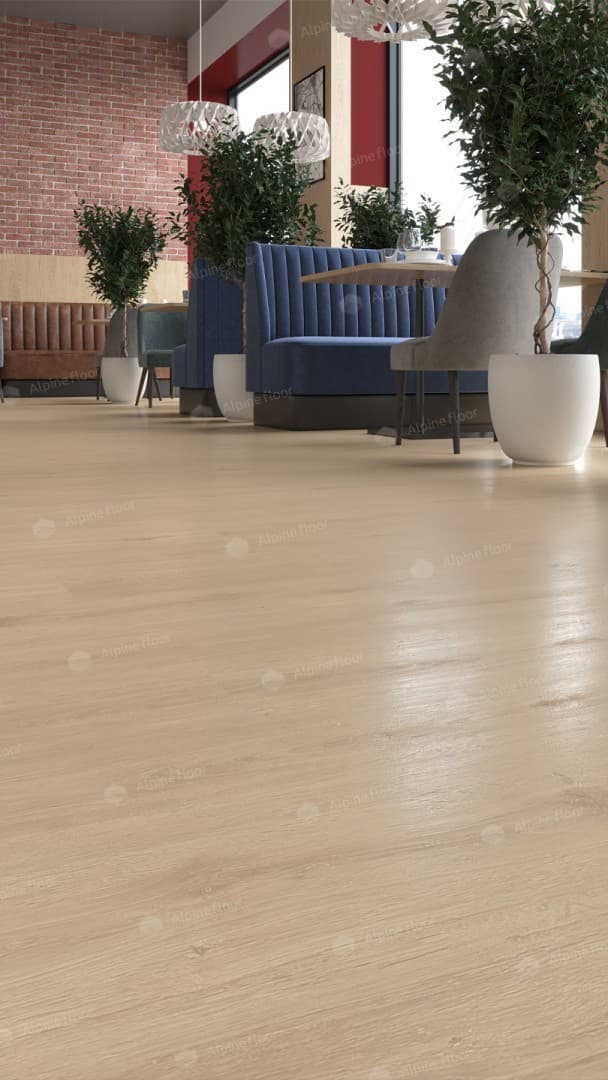 Виниловая плитка Alpine Floor Дуб Ваниль Есо 3-4