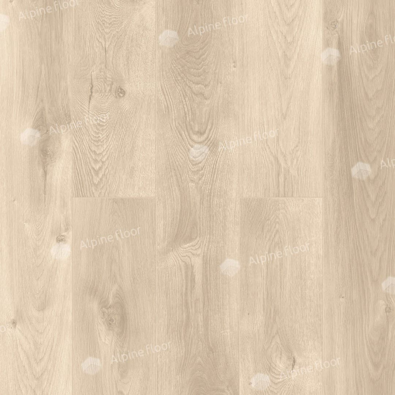 Кварц-виниловая плитка Alpine Floor Дуб Натуральный Отбеленный Eco 7-5 Aba