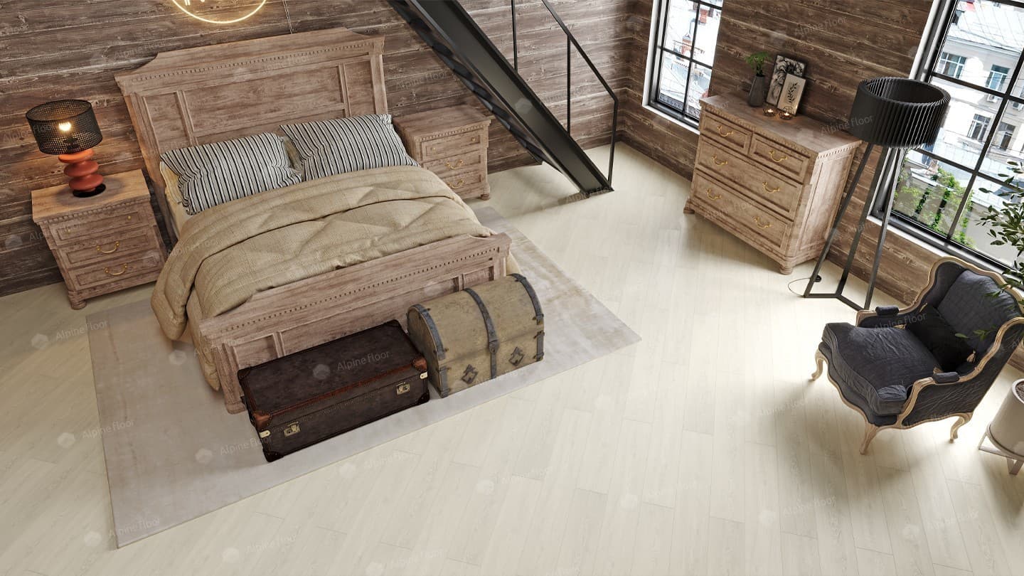 Кварц-виниловая плитка Alpine Floor Eco 134-7 Mc Дуб Арктик