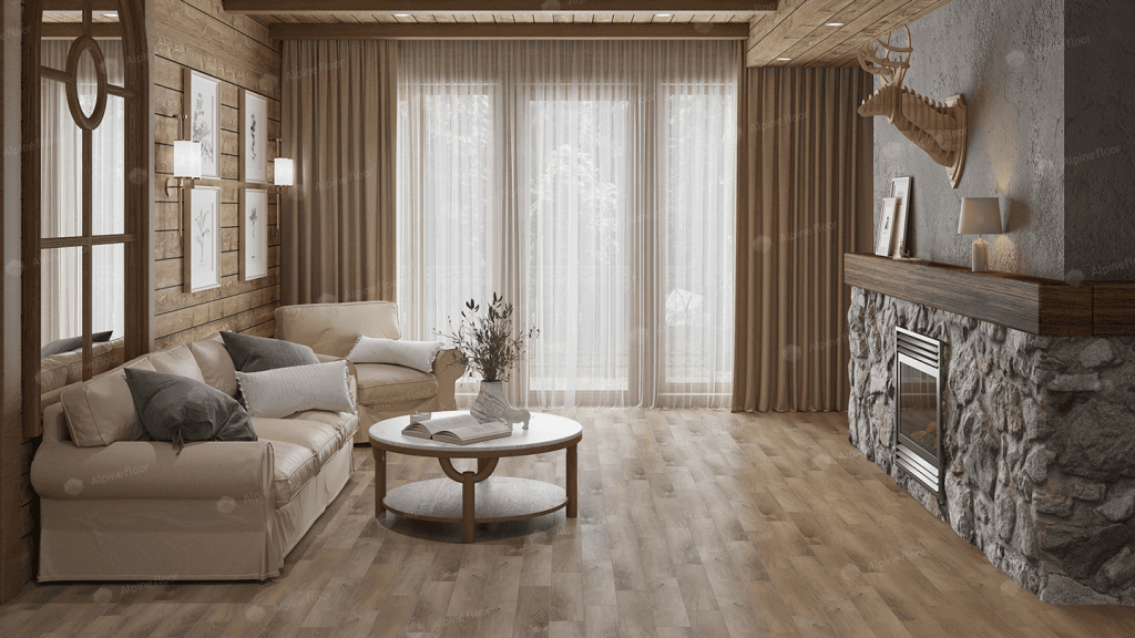 Виниловая плитка Alpine Floor Eco 16-17 Дуб Синистра
