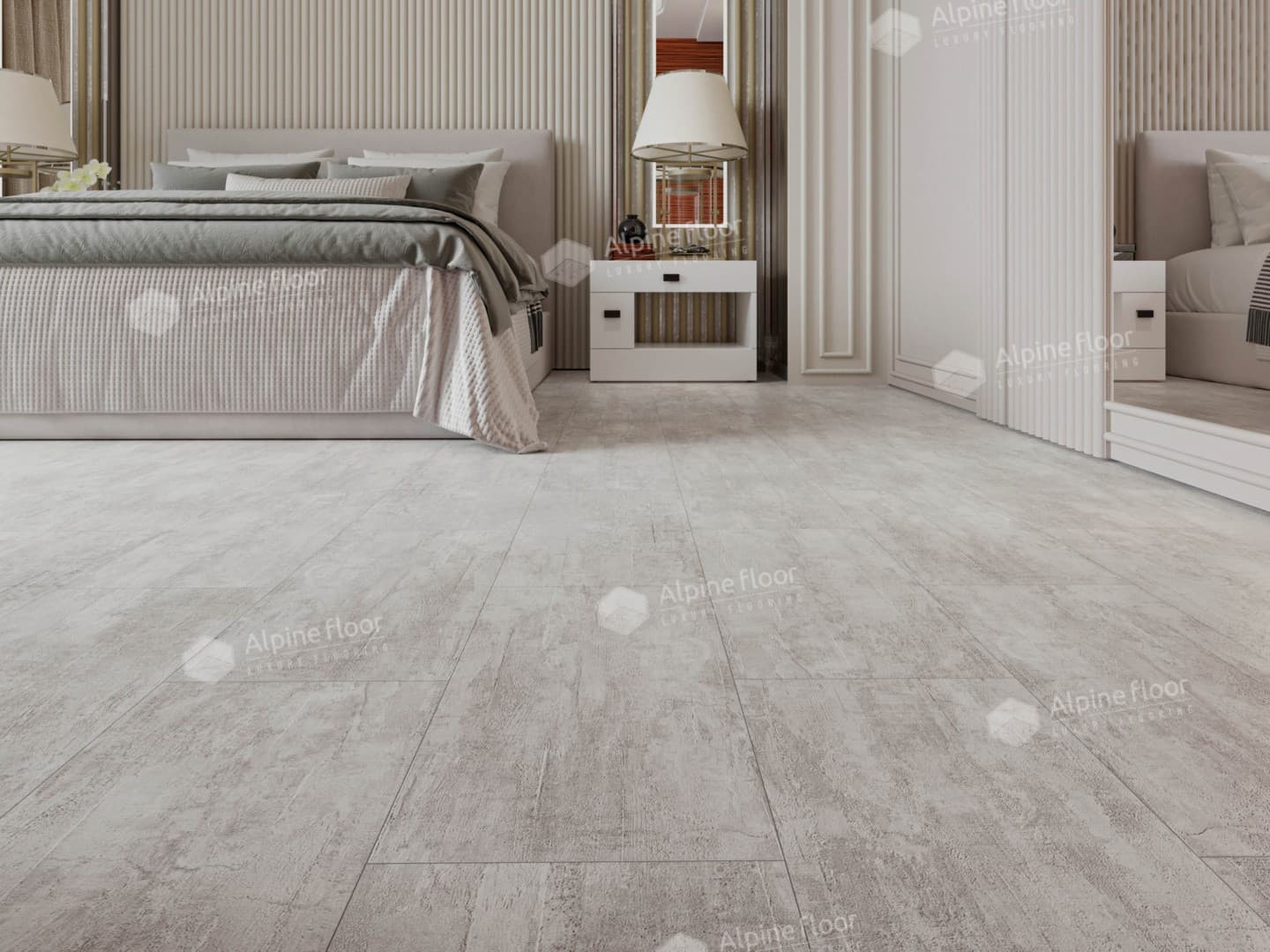 Кварц-виниловая плитка Alpine Floor Ратленд Eco 4-6