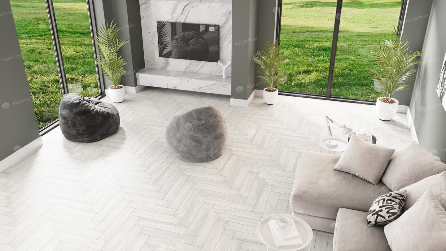 Виниловая плитка Alpine Floor Есо 16-4 Дуб Арктик