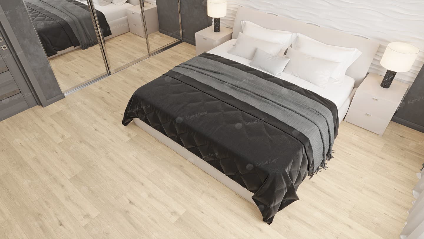 Кварц-виниловая плитка Alpine Floor Eco 106-2 Mc Дуб Ваниль