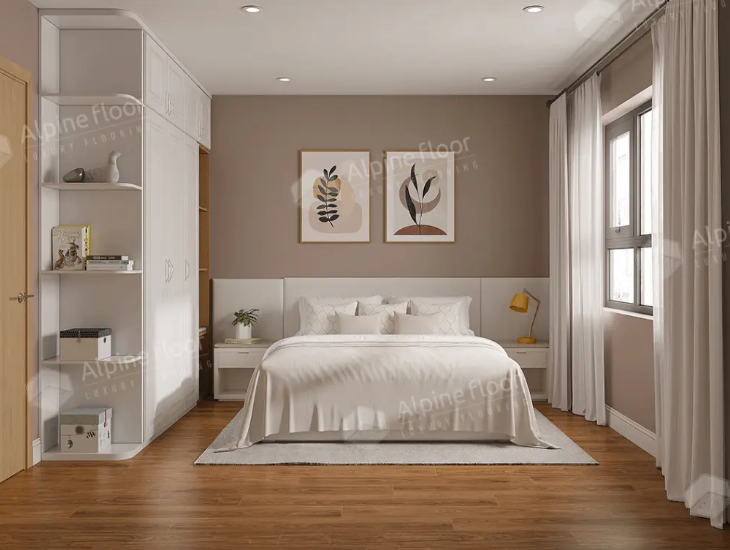 Кварц-виниловая плитка Alpine Floor Eco 22-2 Маррон