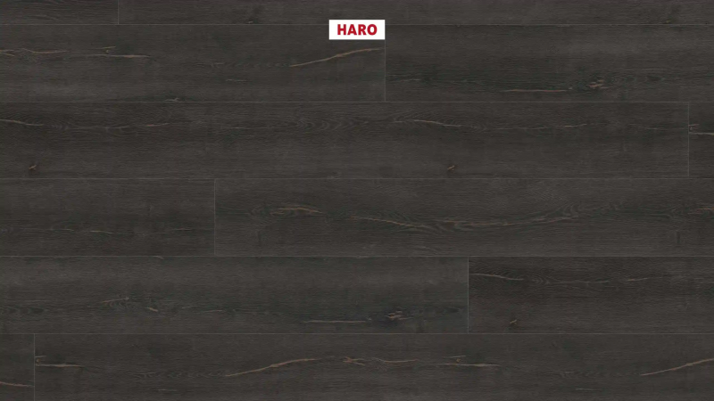 Ламинат Haro Tritty 200 Aqua Gran Via Дуб Металлик Черный 544802