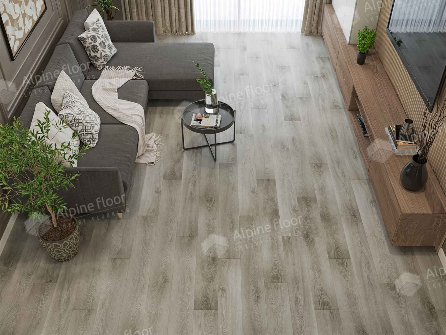 Виниловая плитка Alpine Floor Eco 11-1702 Негара