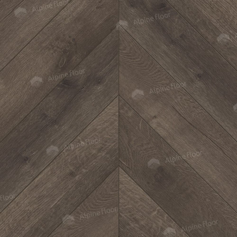 Виниловая плитка Alpine Floor Eco 20-9 Дуб Антарес Chevron