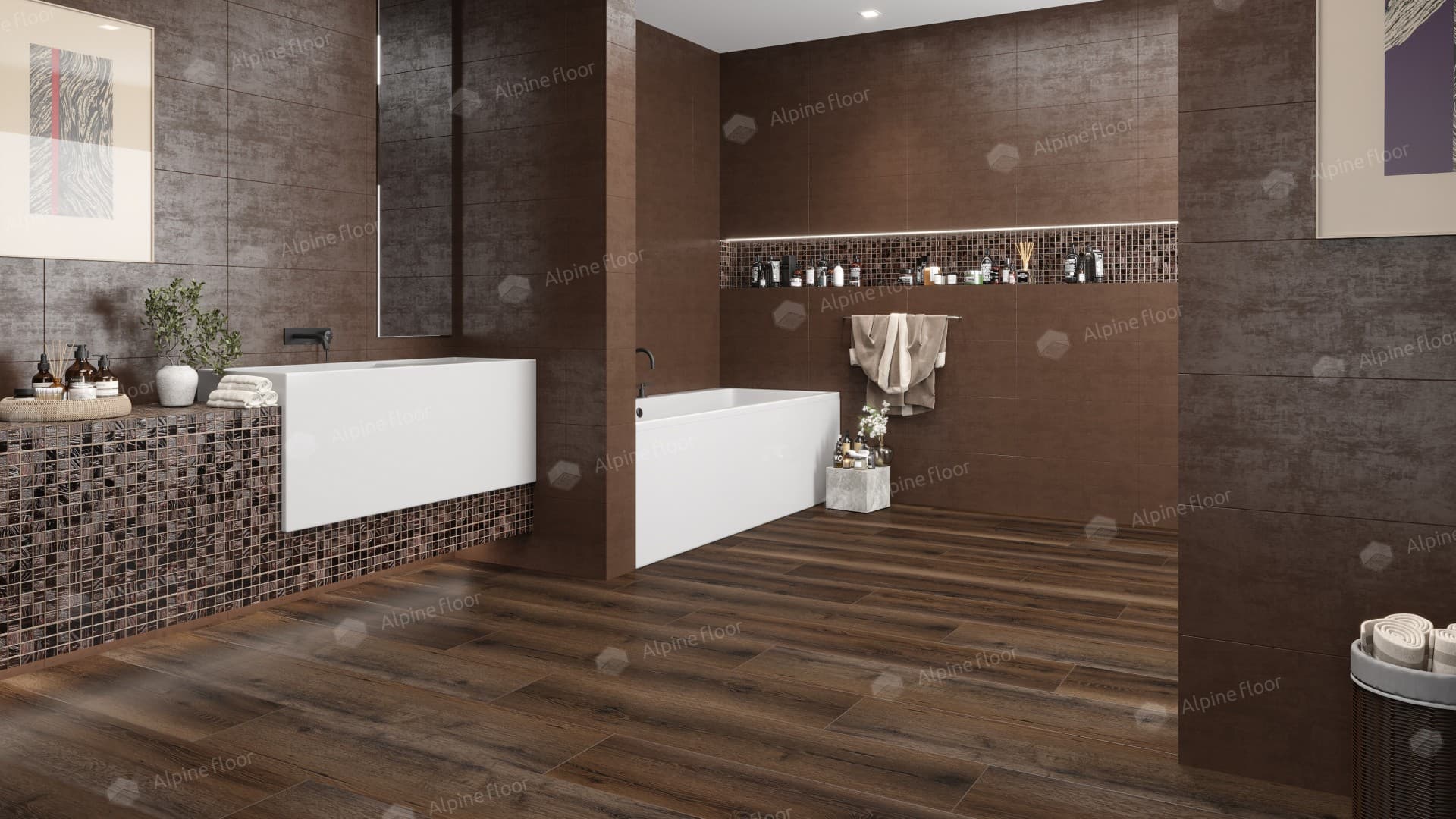 Ламинат Alpine Floor By Classen Дуб Пауэлл Lf104-04
