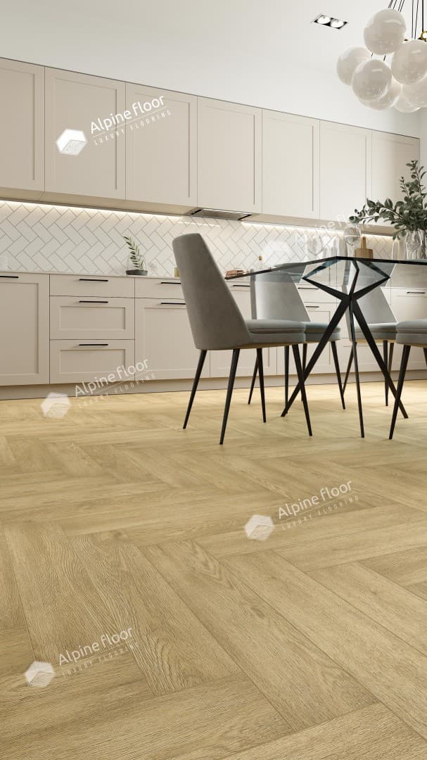 Виниловая плитка Alpine Floor Есо 16-3 Дуб Ваниль Селект
