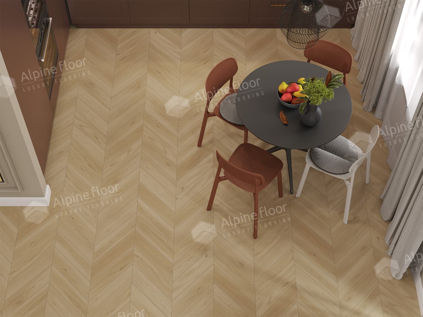 Ламинат Alpine Floor LF109-01 Дуб Монте-Роза