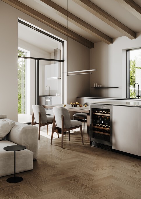 Кварц-виниловый паркет Quartz Parquet 44-1258-02 Дуб Муссон