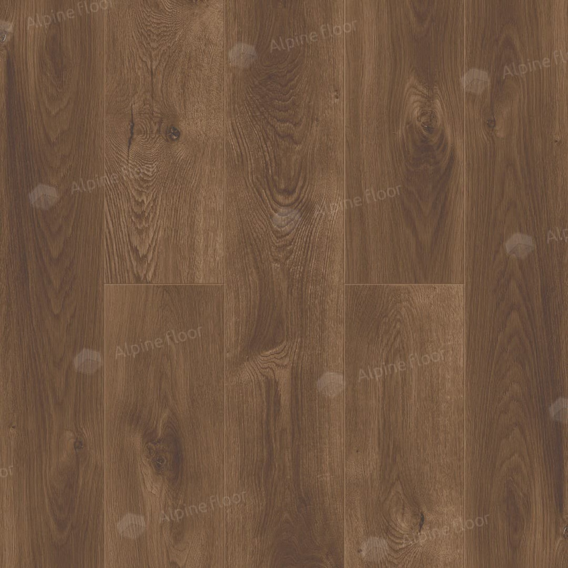 Кварц-виниловая плитка Alpine Floor Дуб Коричневый Eco 7-9 Aba