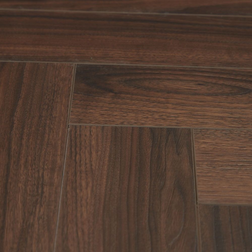 Кварц-Винил Primavera Herringbone Американский Орех Браш 3290
