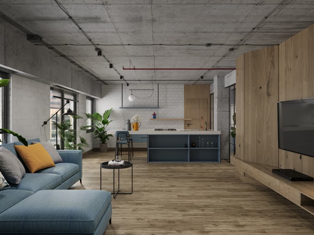 Кварц-виниловая плитка Alpine Floor Гранд Секвойя Венге Грей Eco 11-808 Мс