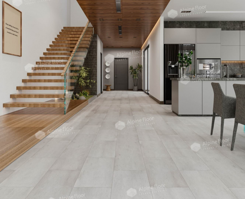 Кварц-виниловая плитка Alpine Floor Дорсет Eco 4-7