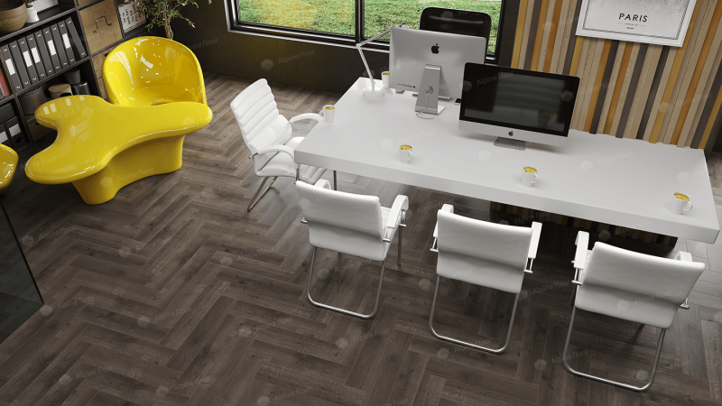 Виниловая плитка Alpine Floor Eco 16-19 Дуб Антарес