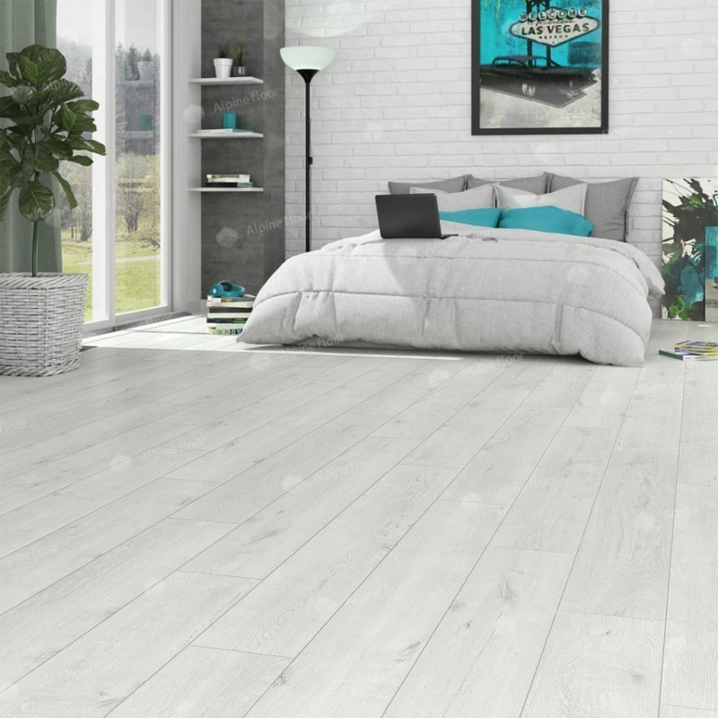 Ламинат Alpine Floor by Camsan Дуб Вайт P 1006